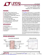 LTC2644CMS-L8#PBF datasheet pdf Linear Technology
