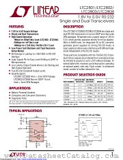 LTC2803CDHC#TR datasheet pdf Linear Technology