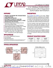LTC2855HGN#TRPBF datasheet pdf Linear Technology