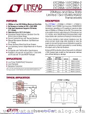 LTC2857HMS8-1#PBF datasheet pdf Linear Technology