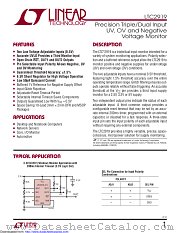 LTC2919IMS-2.5#PBF datasheet pdf Linear Technology