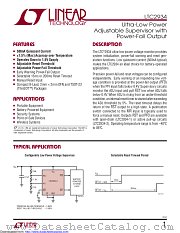 LTC2934CDC-1#TRMPBF datasheet pdf Linear Technology