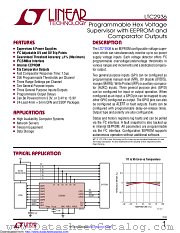 LTC2936 datasheet pdf Linear Technology
