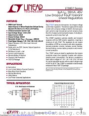 LT3007ITS8-2.5#PBF datasheet pdf Linear Technology