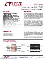 LT3032MPDE-15#TRPBF datasheet pdf Linear Technology