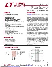 LT3060ITS8-1.5#TRMPBF datasheet pdf Linear Technology