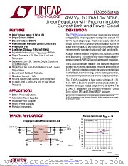 LT3065EDD-2.5#PBF datasheet pdf Linear Technology