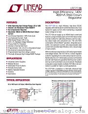 LTC7138 datasheet pdf Linear Technology