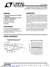 LTC7545AKG#TRPBF datasheet pdf Linear Technology