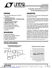 LTC7541AKSW#TR datasheet pdf Linear Technology