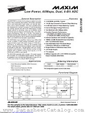 MAX1002CAX+T datasheet pdf MAXIM - Dallas Semiconductor
