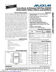 MAX11506CEE+ datasheet pdf MAXIM - Dallas Semiconductor