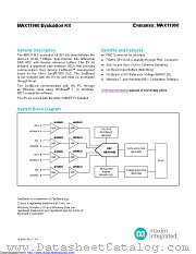 MAX11960EVKIT# datasheet pdf MAXIM - Dallas Semiconductor