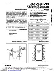MAX130ACPL+ datasheet pdf MAXIM - Dallas Semiconductor