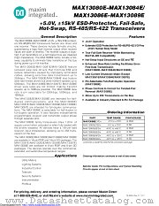 MAX13083E datasheet pdf MAXIM - Dallas Semiconductor