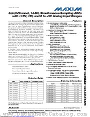 MAX1317ECM+ datasheet pdf MAXIM - Dallas Semiconductor