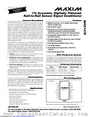 MAX1478EVKIT-CS datasheet pdf MAXIM - Dallas Semiconductor