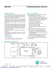 MAX14836GTG+T datasheet pdf MAXIM - Dallas Semiconductor