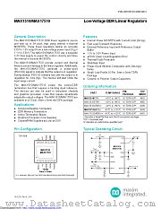 MAX1510ATB/V+ datasheet pdf MAXIM - Dallas Semiconductor