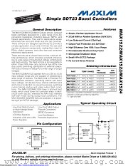 MAX1524EUT+T datasheet pdf MAXIM - Dallas Semiconductor