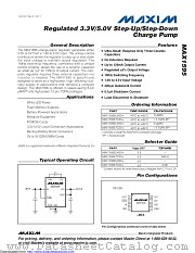 MAX1595EUA33+ datasheet pdf MAXIM - Dallas Semiconductor