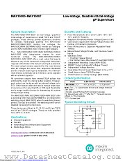 MAX16006BTG+ datasheet pdf MAXIM - Dallas Semiconductor