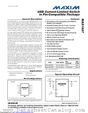 MAX1607ETB+TG38 datasheet pdf MAXIM - Dallas Semiconductor
