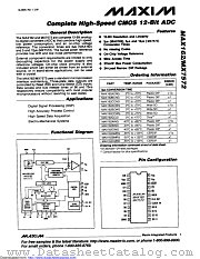 MAX162BCNG+ datasheet pdf MAXIM - Dallas Semiconductor