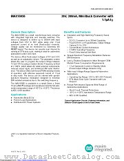 MAX16956AUBA/V+T datasheet pdf MAXIM - Dallas Semiconductor