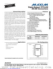 MAX1748EUE+T datasheet pdf MAXIM - Dallas Semiconductor