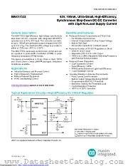 MAX17532AUB+T datasheet pdf MAXIM - Dallas Semiconductor