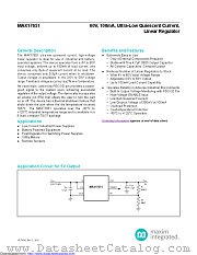 MAX17651AZT+ datasheet pdf MAXIM - Dallas Semiconductor