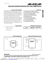 MAX1930ESA+ datasheet pdf MAXIM - Dallas Semiconductor