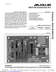 MAX196EVKIT-DIP datasheet pdf MAXIM - Dallas Semiconductor