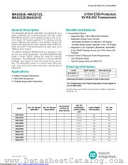 MAX205EPG+G36 datasheet pdf MAXIM - Dallas Semiconductor
