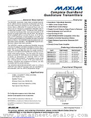 MAX2361ETM+ datasheet pdf MAXIM - Dallas Semiconductor