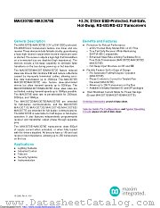 MAX3075EESA+T datasheet pdf MAXIM - Dallas Semiconductor