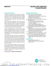 MAX31913AUI+T datasheet pdf MAXIM - Dallas Semiconductor