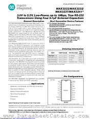 MAX3232CSE+TG1Z datasheet pdf MAXIM - Dallas Semiconductor
