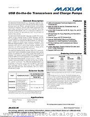MAX3302EETI+ datasheet pdf MAXIM - Dallas Semiconductor