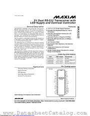 MAX3325EAI-T datasheet pdf MAXIM - Dallas Semiconductor