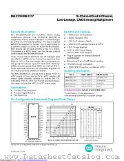 MAX336EUI+ datasheet pdf MAXIM - Dallas Semiconductor