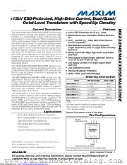 MAX3395EETC+T datasheet pdf MAXIM - Dallas Semiconductor