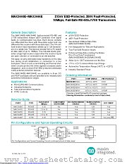 MAX3441EASA+T datasheet pdf MAXIM - Dallas Semiconductor