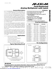 MAX368EWN+ datasheet pdf MAXIM - Dallas Semiconductor