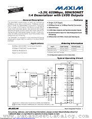 MAX3681EAG+ datasheet pdf MAXIM - Dallas Semiconductor