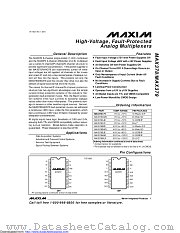 MAX379CPE+ datasheet pdf MAXIM - Dallas Semiconductor