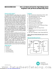 MAX5024TASA+T datasheet pdf MAXIM - Dallas Semiconductor