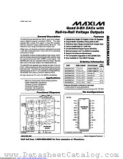 MAX505BEAG+T datasheet pdf MAXIM - Dallas Semiconductor