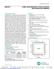 MAX5073ETI+ datasheet pdf MAXIM - Dallas Semiconductor